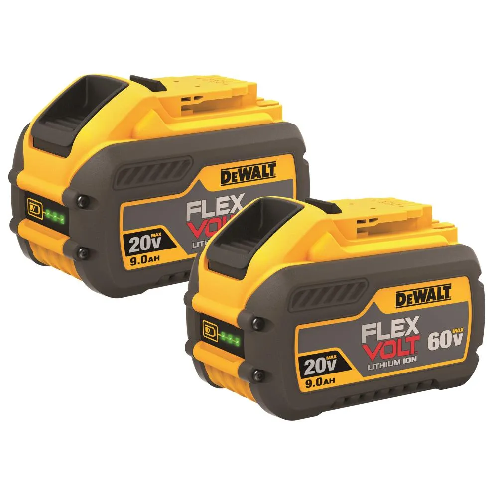 Batería FLEXVOLT 20V / 60V MAX 9.0 Ah (paquete de 2)