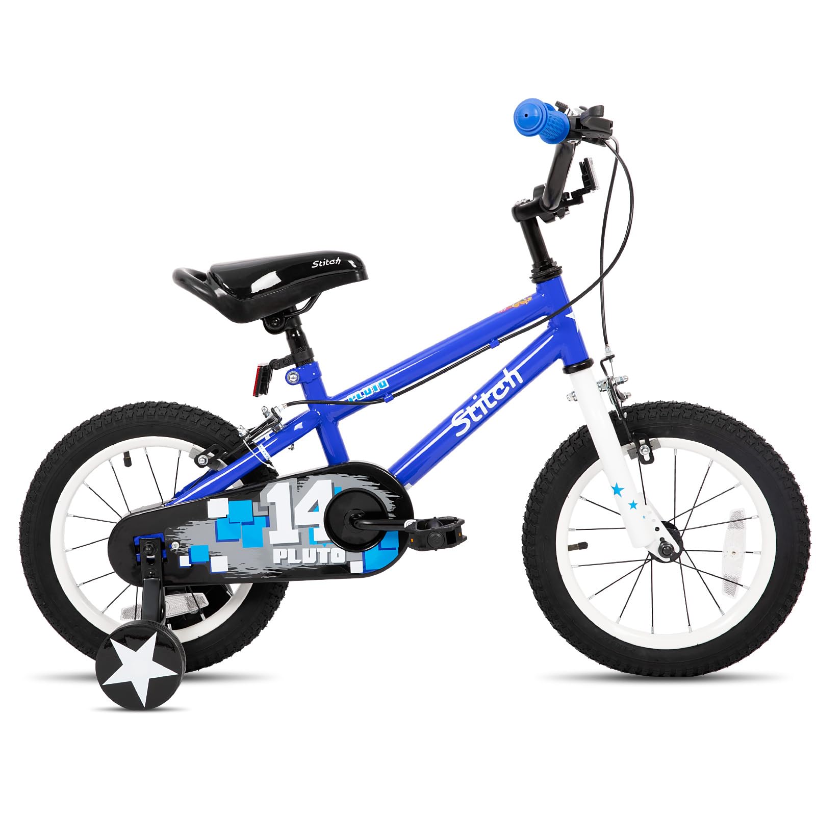 JOYSTAR Bicicleta de Entrenamiento con Ruedas Laterales Estilo Freestyle
