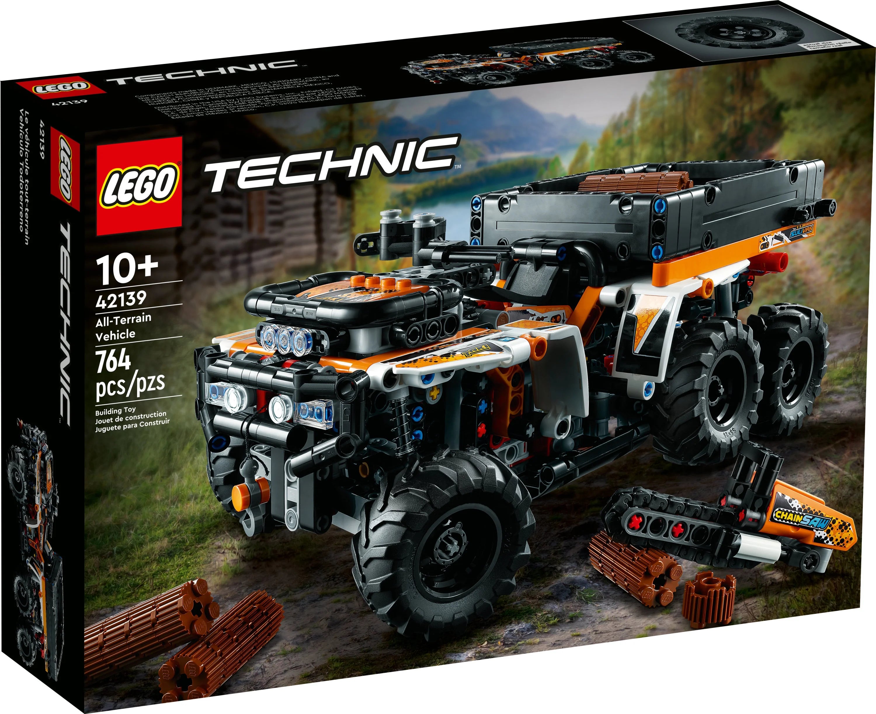 LEGO Technic Vehículo Todo Terreno 42139, Camión Modelo Off-Road de 6 Ruedas, Set de Construcción ATV, Idea de Regalo de Cumpleaños para Niños, Niñas y Niños