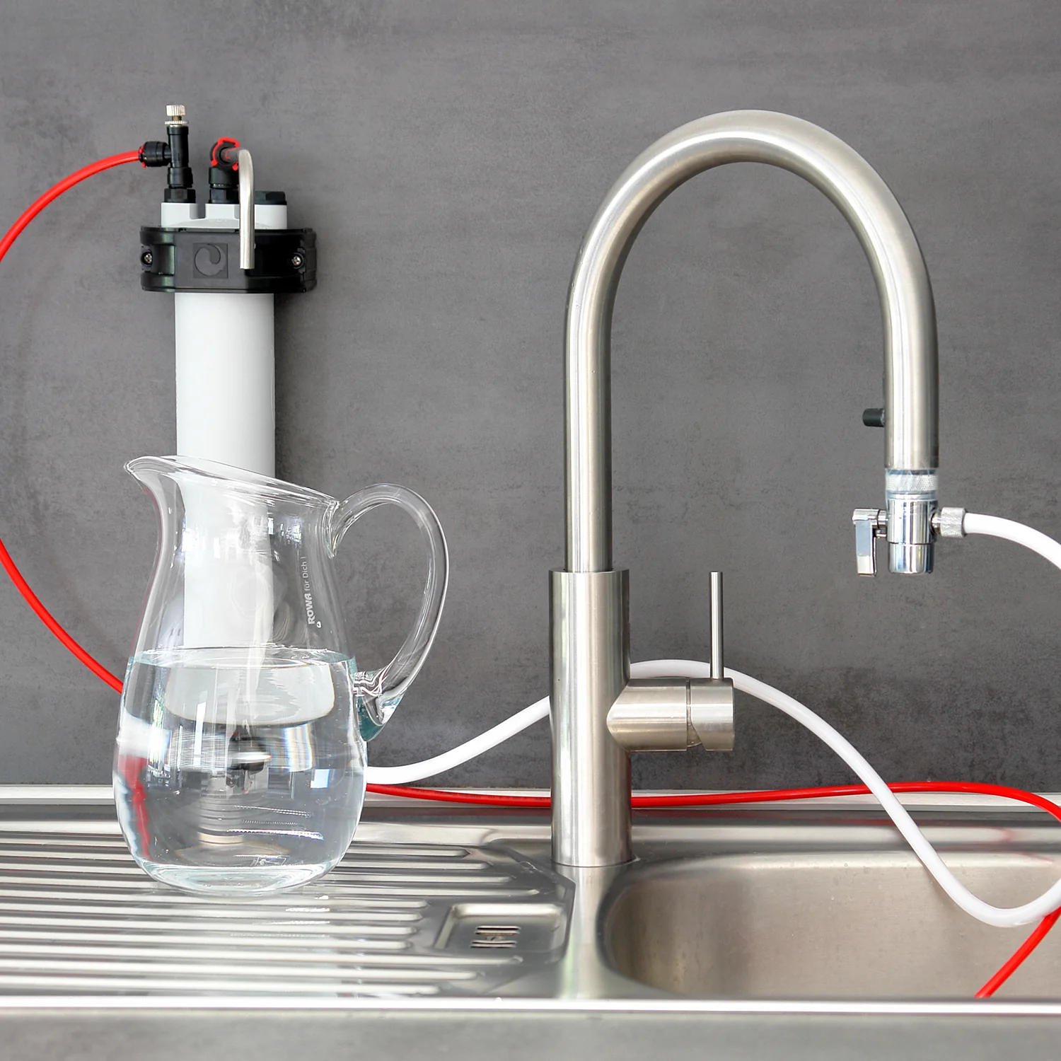 2025 Rowa Mini AT b – Sistema manual de ósmosis inversa DirectFlow para agua potable pura