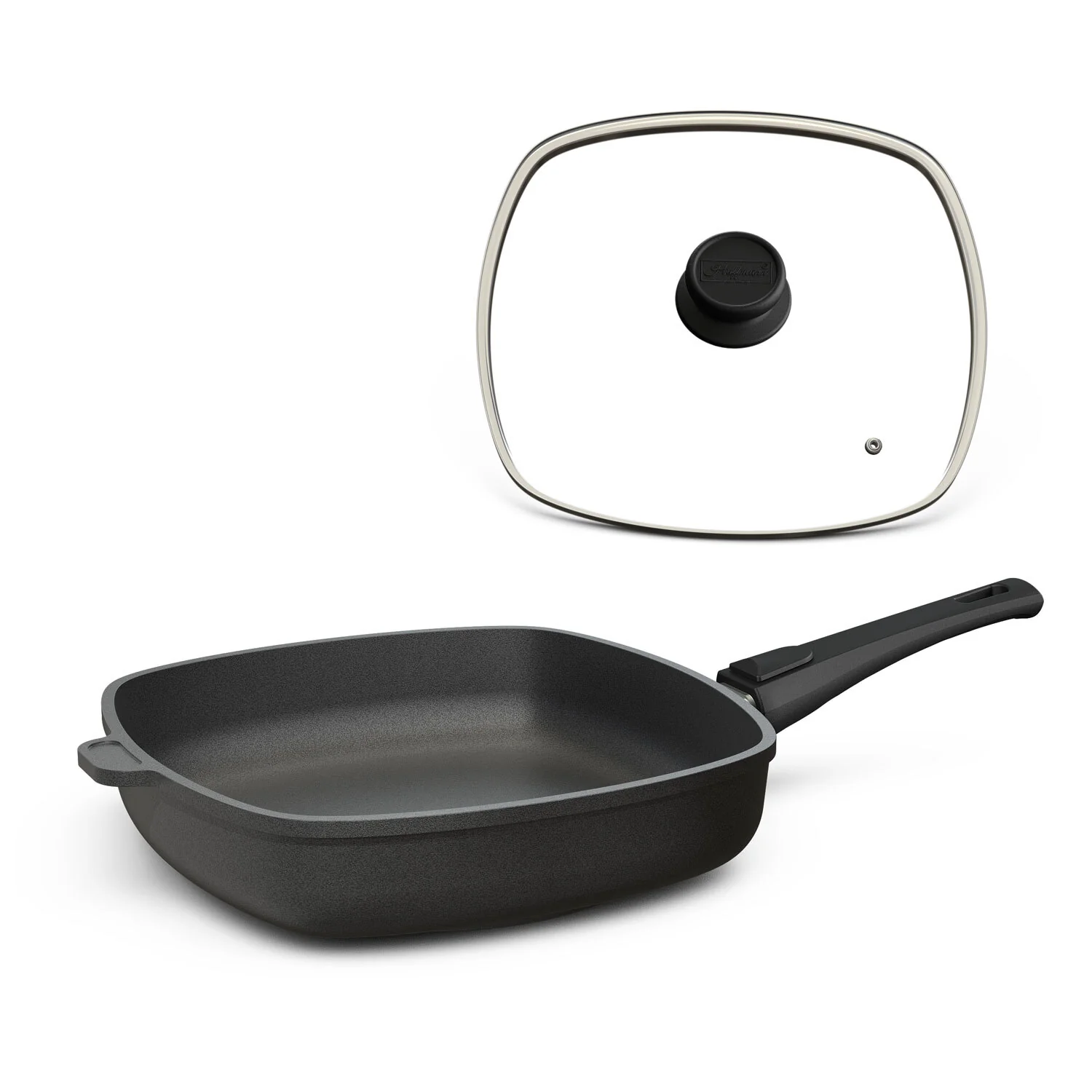 2025 Sartenes cuadradas 20-28 cm con tapa opcional