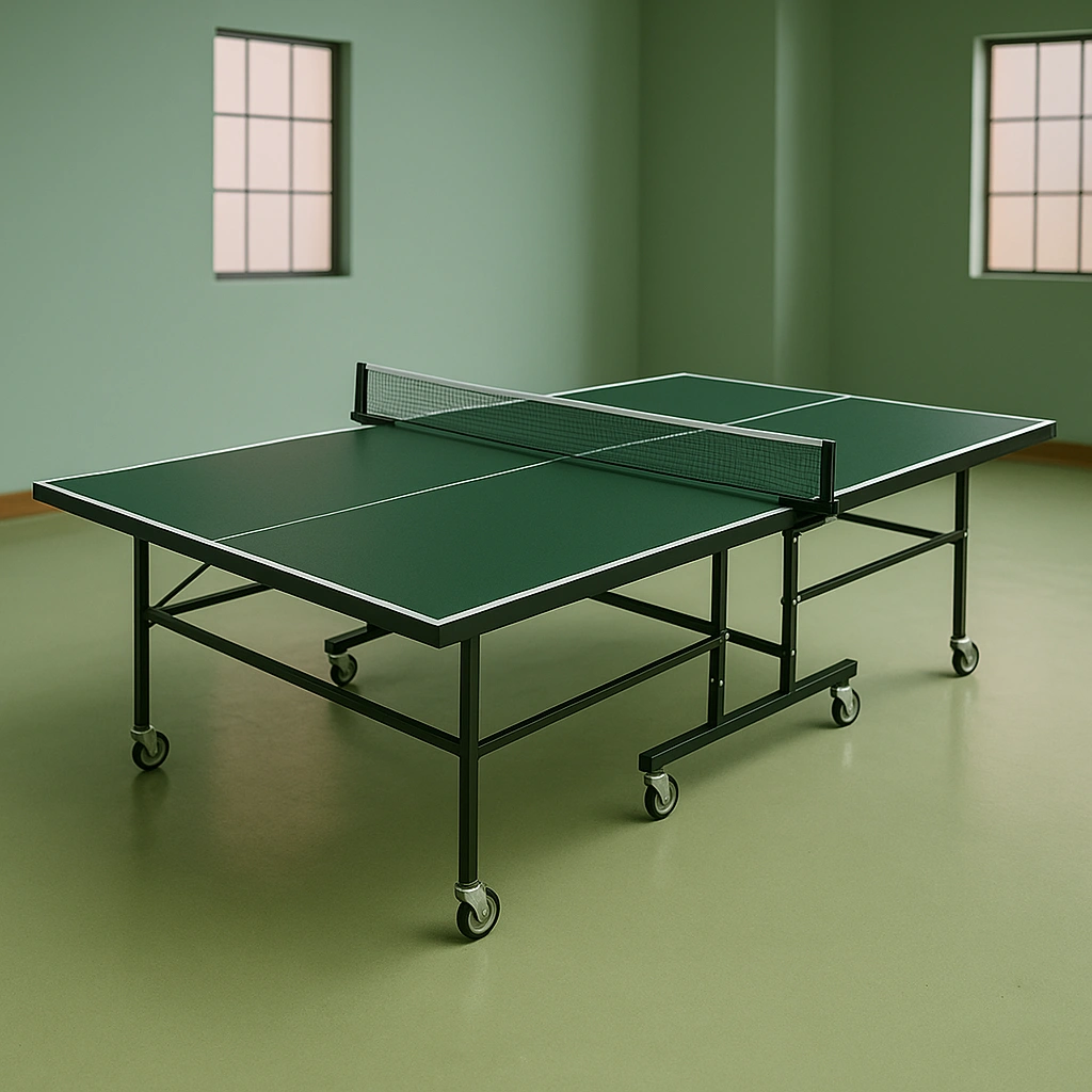 Mesa de ping pong, verde, para uso interior/exterior 274x152.5x76 cm
