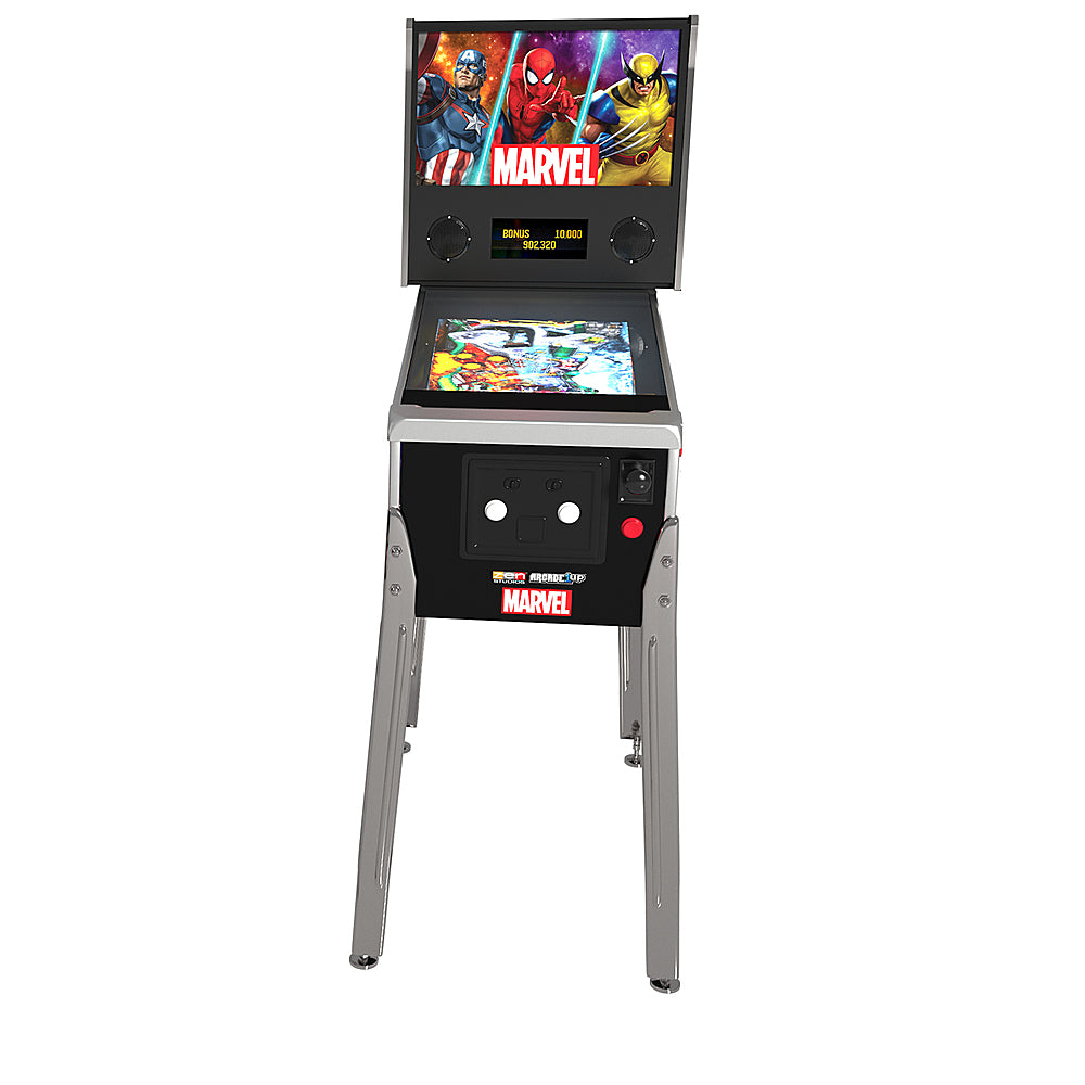 Arcade1Up – Pinball Digital de Marvel con Marquesina Iluminada – Multicolor