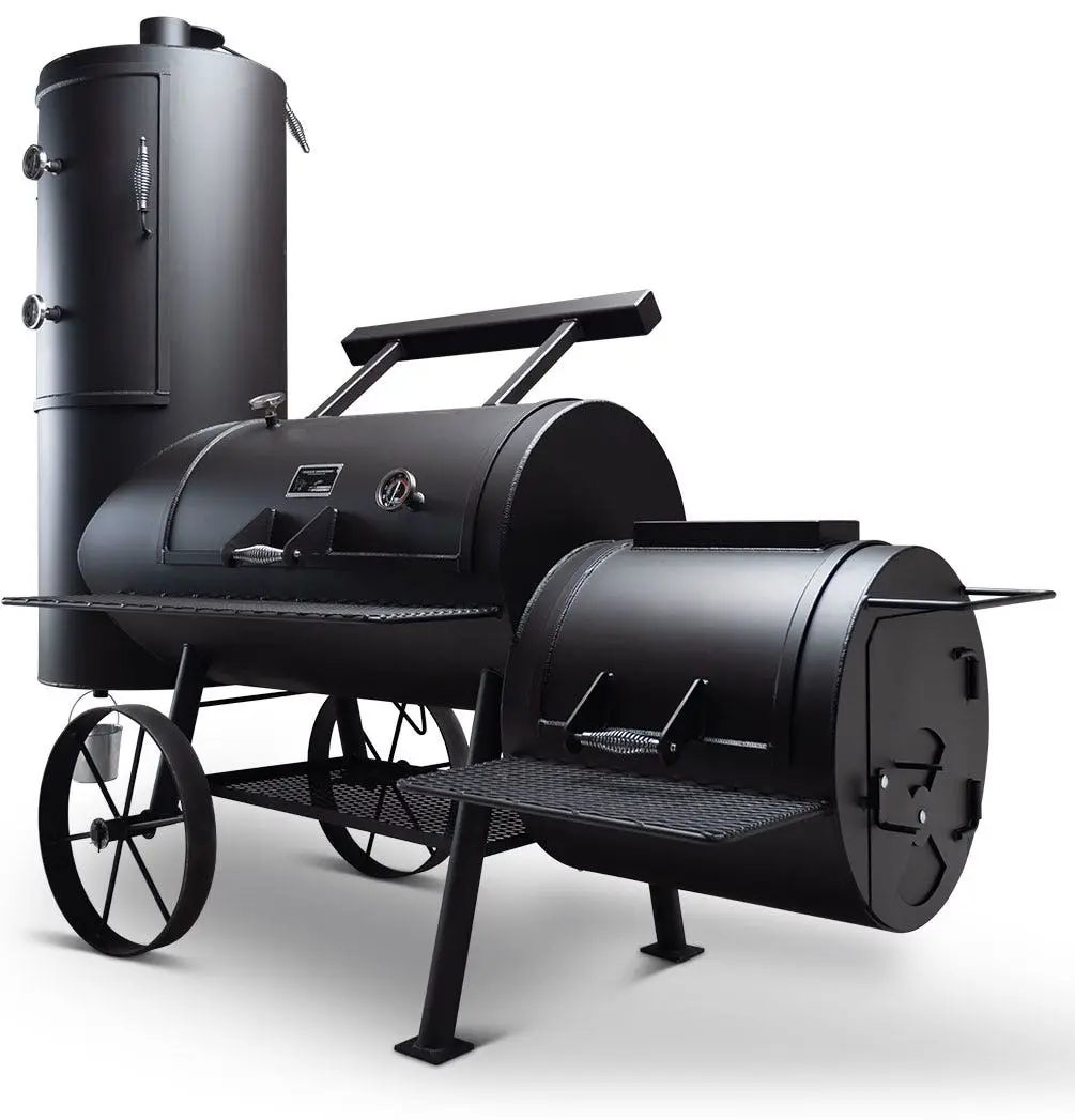2025 Ahumador Offset Yoder Smokers 24 Durango | Multifuncional para barbacoa al aire libre