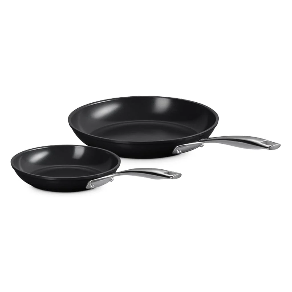 2025 Le Creuset - Set de sartenes Essential antiadherente 20/26 cm