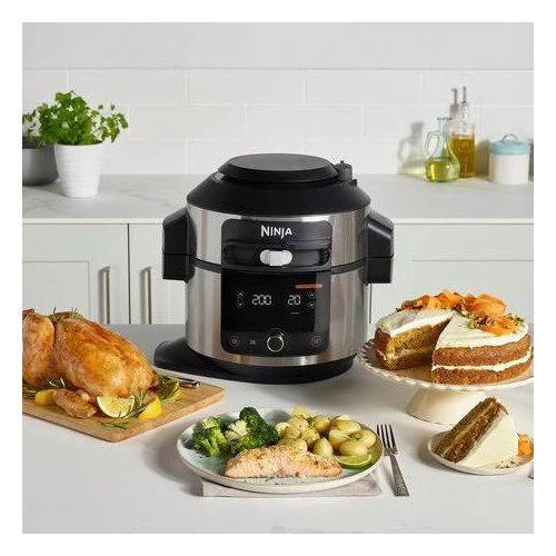 2025 Ninja Foodi 11 en 1 SmartLid Multi-cooker 6L OL550UK