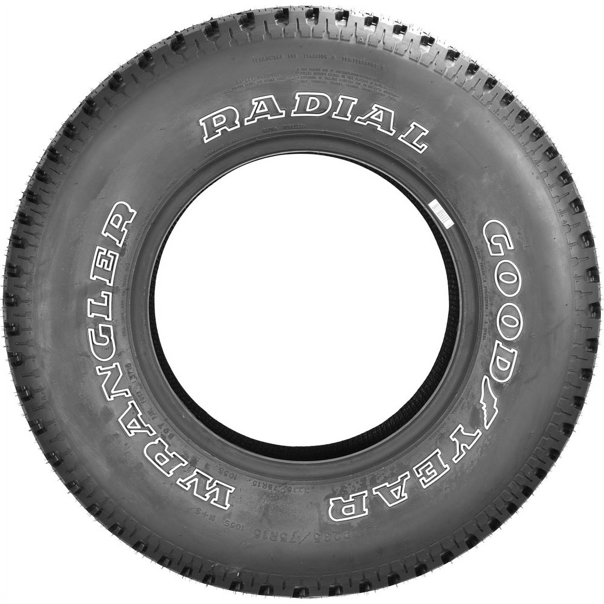 2025 Goodyear Wrangler Radial 235/75R15 105S Neumático para Todas las Estaciones