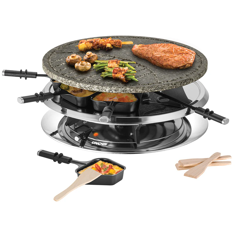 2025 Raclette Multi 4 en 1 – La experiencia raclette versátil
