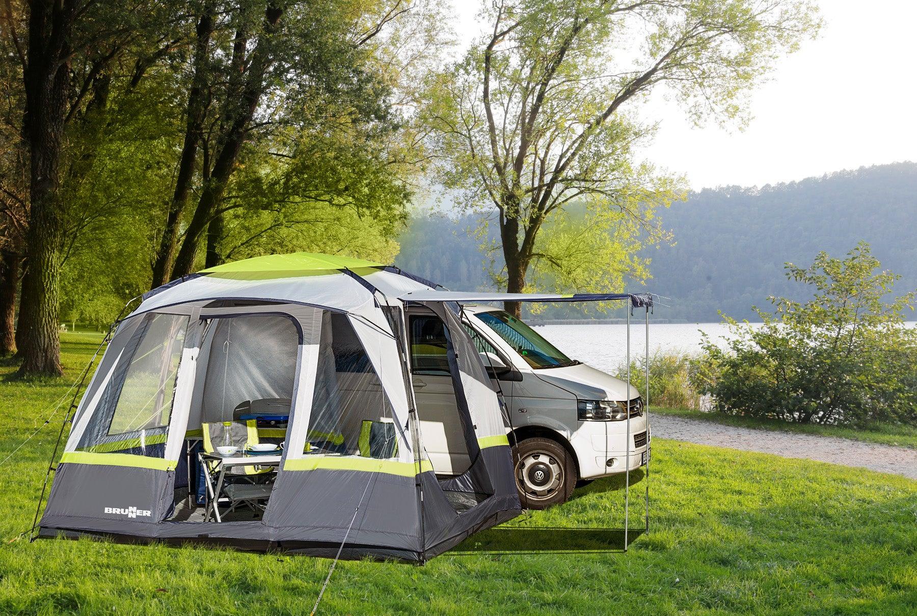 2025 Tienda autoportante para furgonetas – altura de conexión 180–220 cm