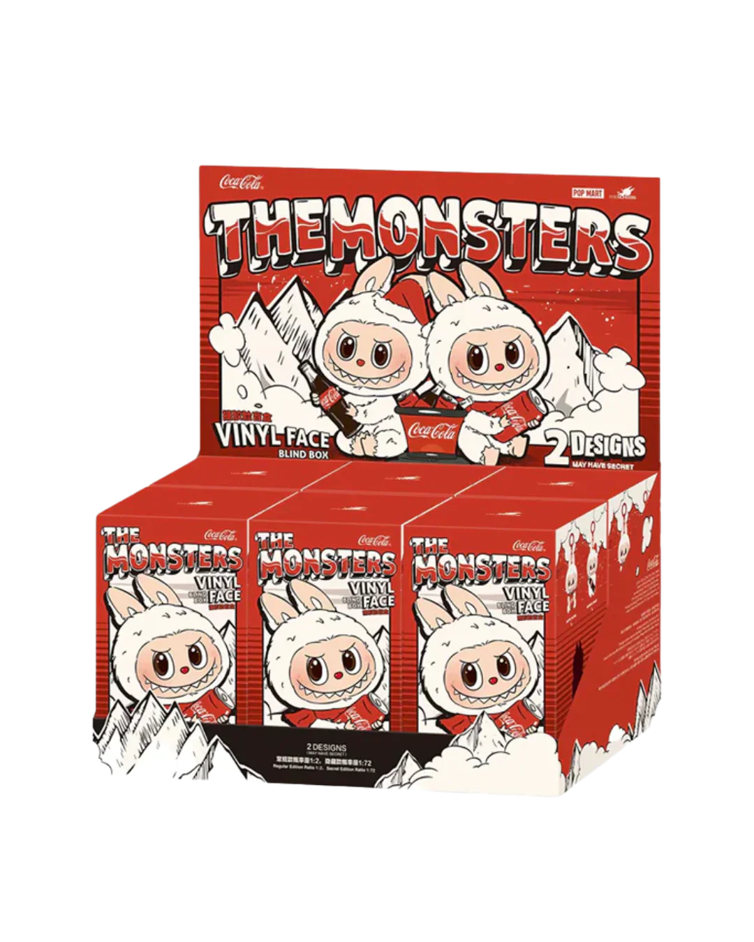 Pop Mart Labubu Los Monstruos Serie Coca Cola