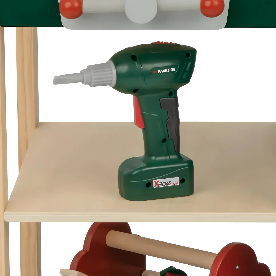 2025 Banco de trabajo infantil Playtive Junior Premium | Juego completo de 74 piezas