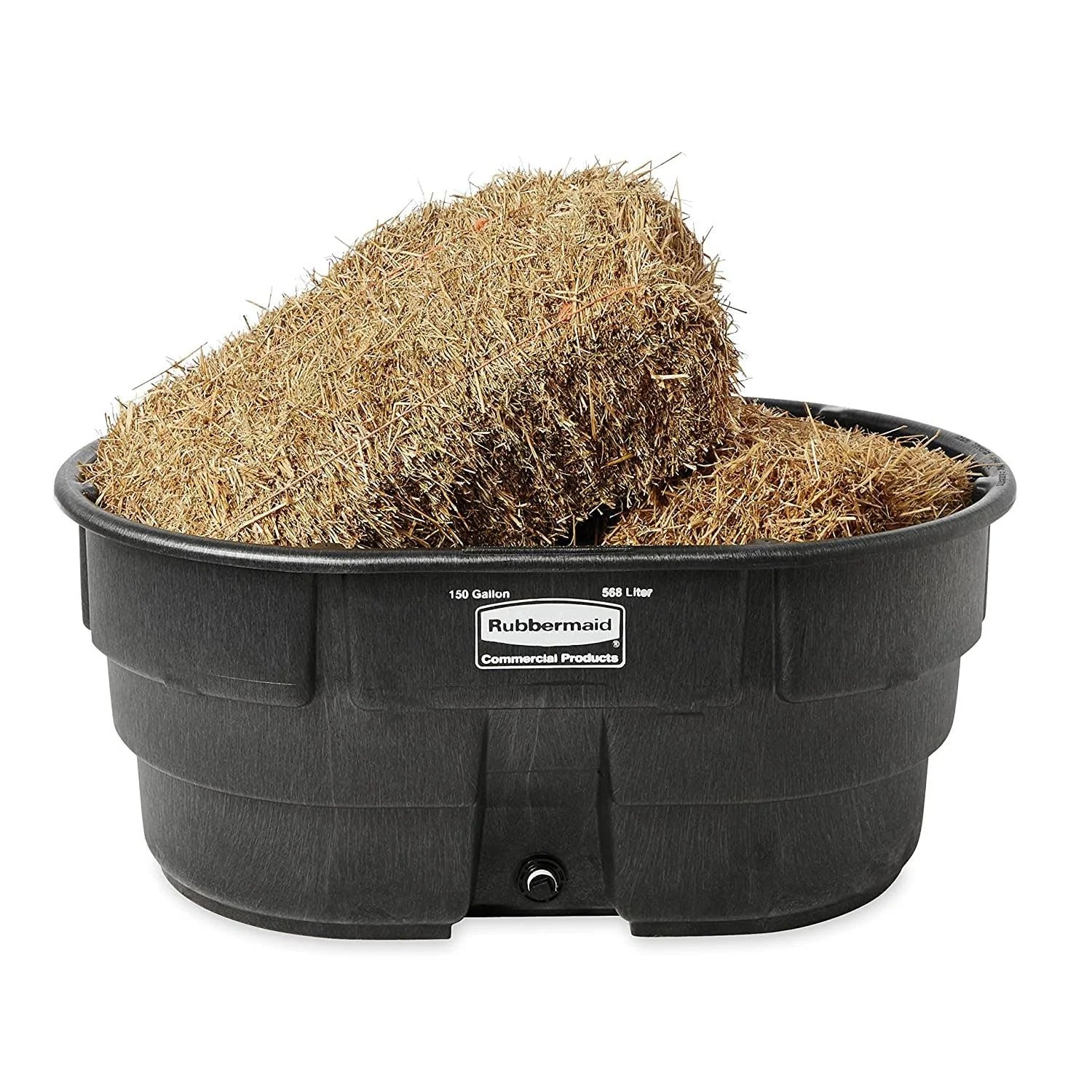 2025 Tanque de Agua Rubbermaid FG424500BLA, Capacidad 150 Galones, Plástico, Negro