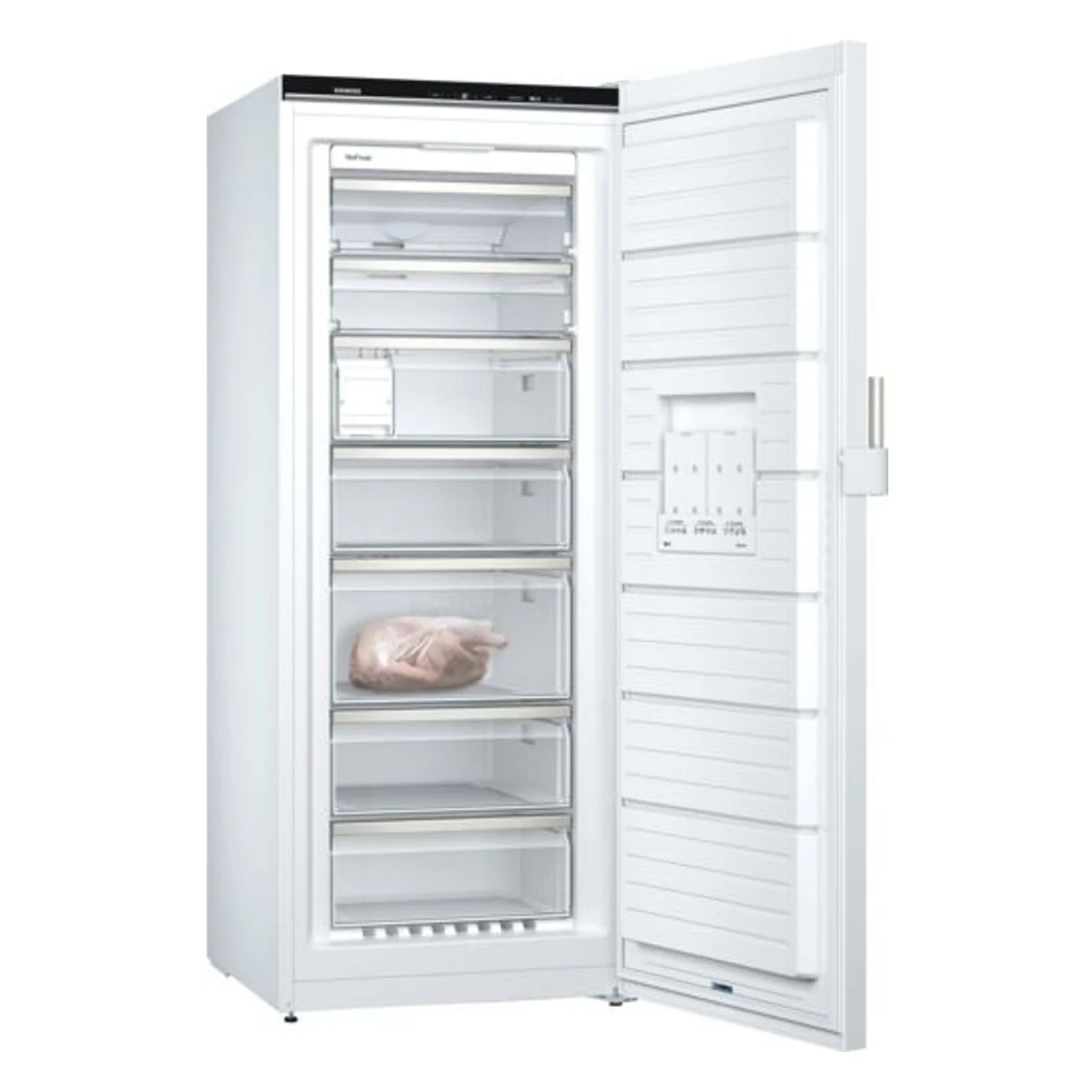 2025 Congelador arcón Siemens iQ500 GS54NEWDV blanco 328 L