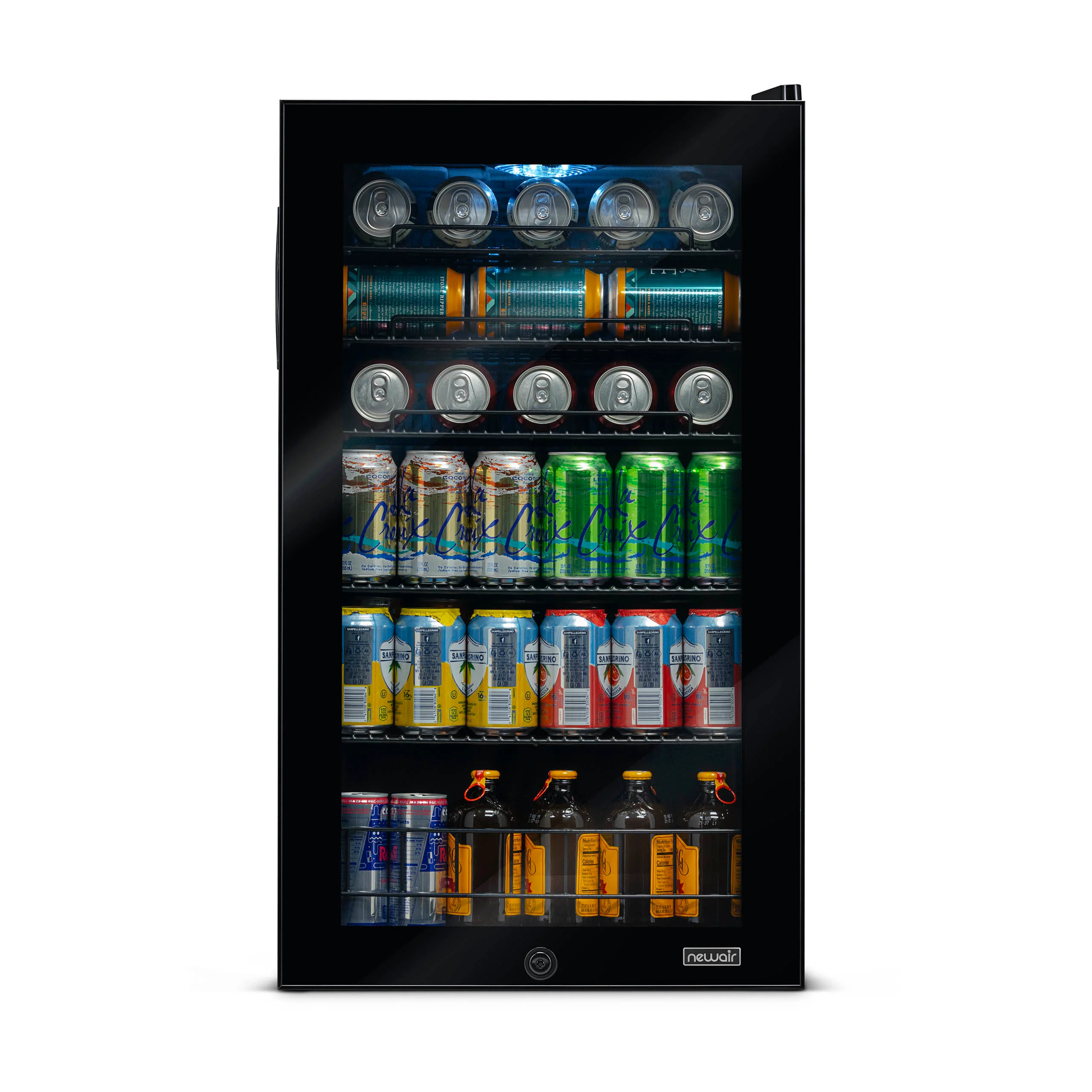 2025 Newair® Refrigerador de Bebidas Independiente Negro - 126 Latas - 18.8