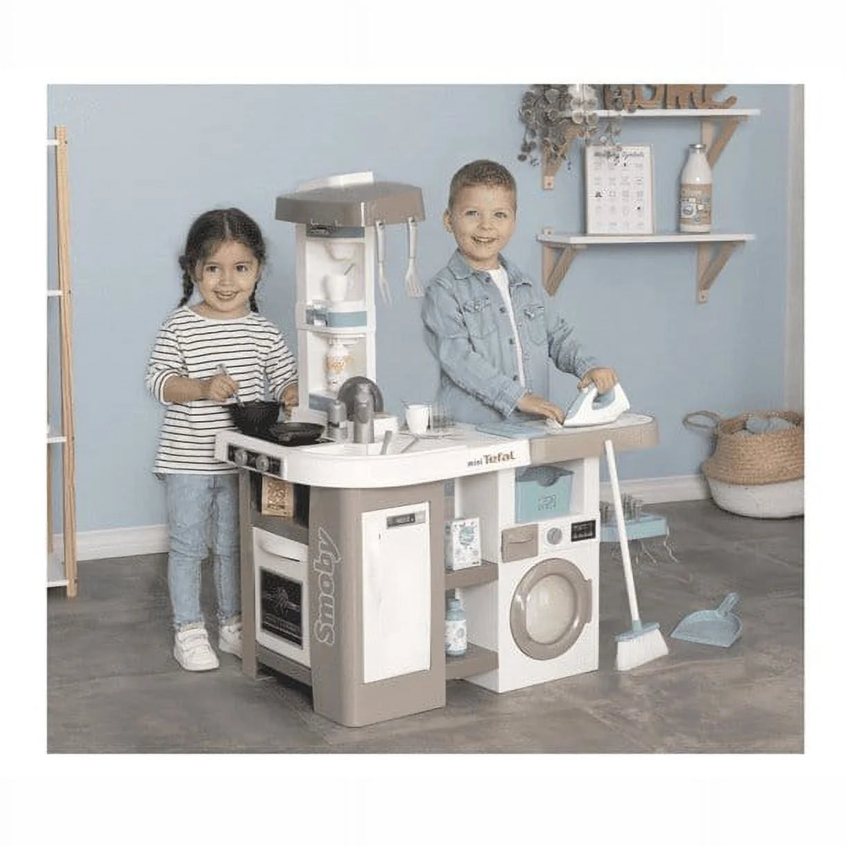Smoby Set de Cocina T-fal Studio con Lavadora 311050