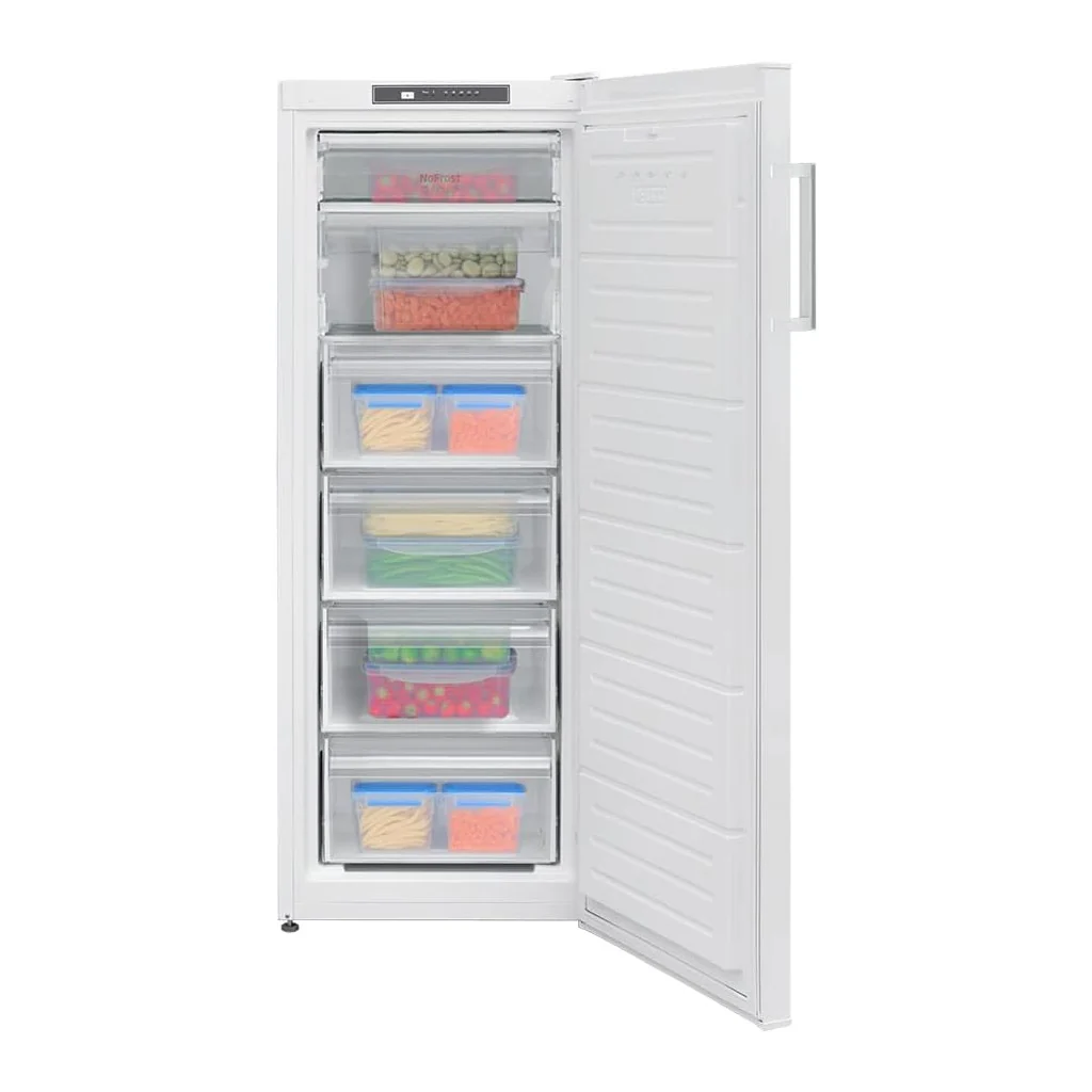 2025 Congelador vertical Amica GSN 324 160 W – 174 litros, clase energética E, blanco