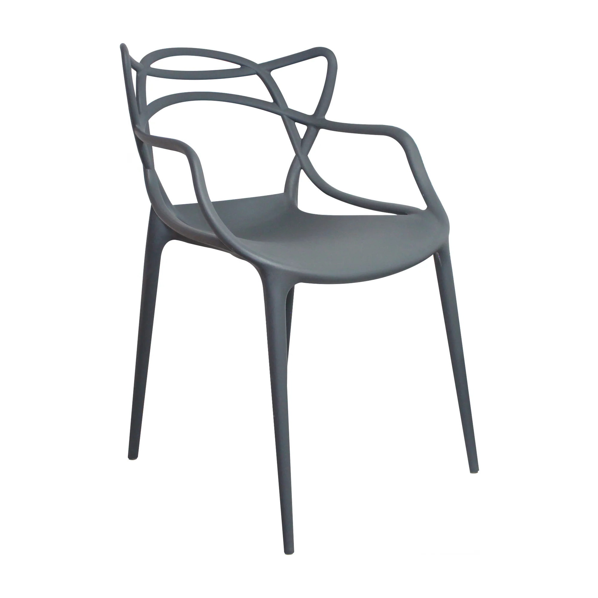 2025 Kit X 2 Sillas Para Exteriores Solna 54 Cm Gris Europeo Con Apoya Brazos