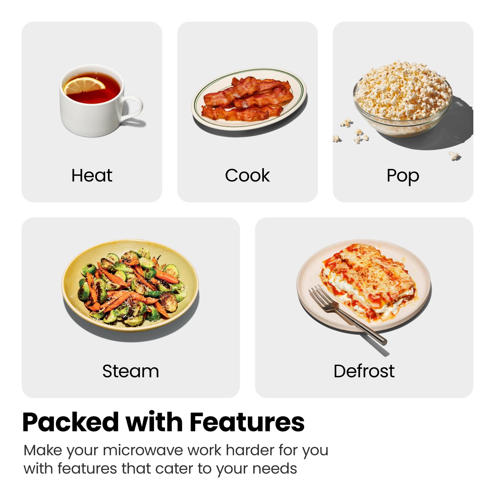 2025 Microondas de Encimera Chefman Essentials de Acero Inoxidable