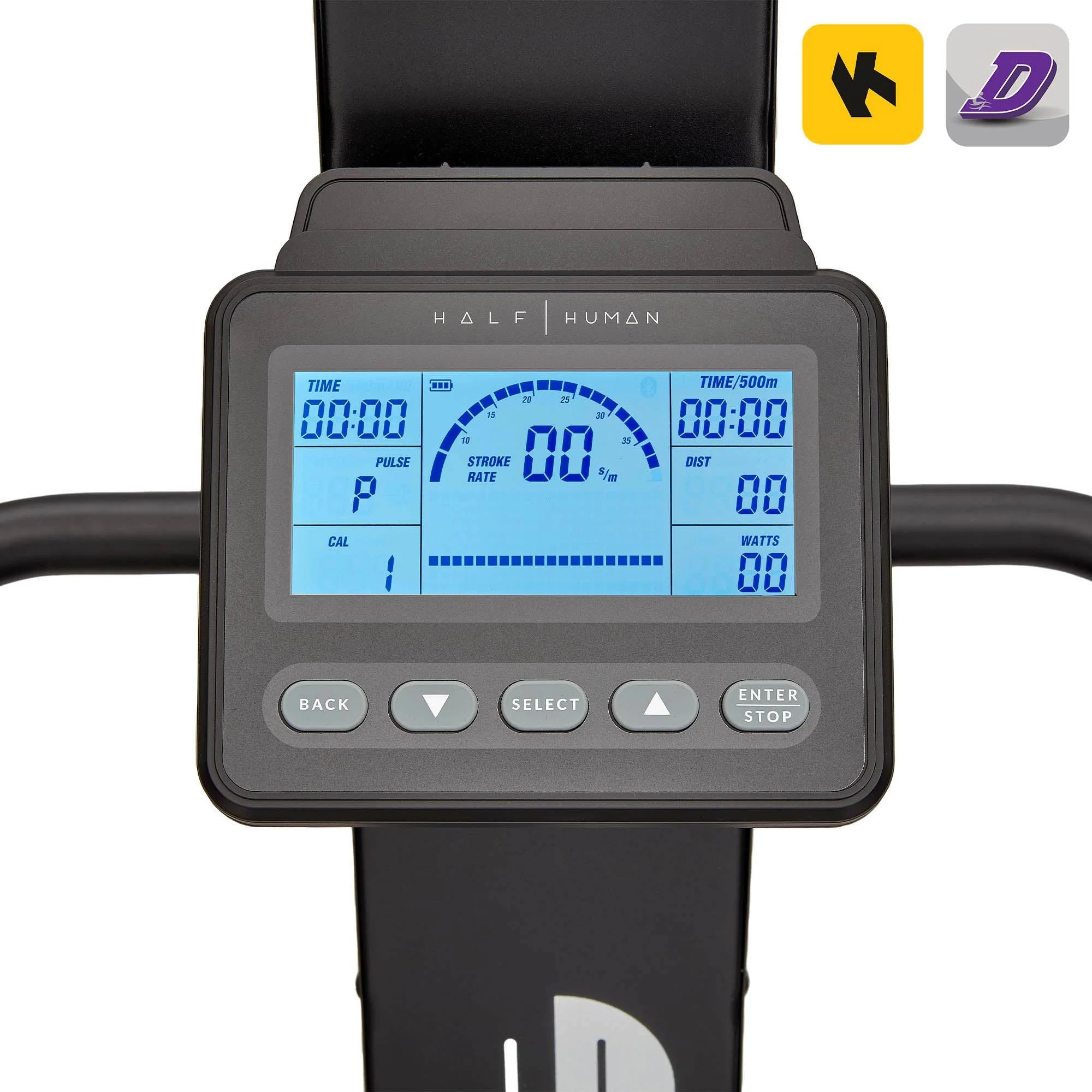 Máquina de Esquí por Aire Half Human con Soporte de Suelo