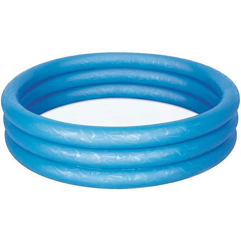Piscina Hinchable Infantil Play Pool Bestway 101l +2a Azul Ø102x25 Cm