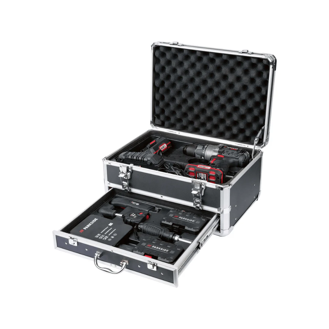 2025 Taladro Percutor Inalámbrico PARKSIDE PERFORMANCE con Accesorios »PSBSAP 20-LI B2«, 20 V