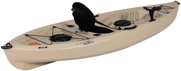 Lifetime 90806 Tamarack Angler 100 Kayak de Pesca 2 Paquetes (Remos Incluidos)