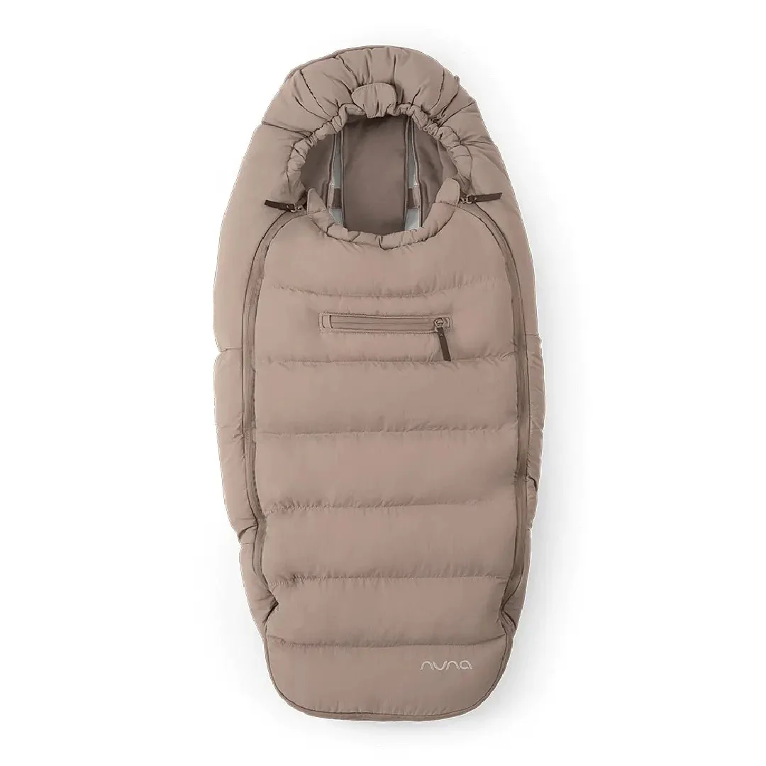 2025 Nuna Conjunto de Invierno para Saco de Silla de Paseo con Forro de Cachemira – Incluye guantes y tejido repelente – Compatible con todas las sillas de paseo Nuna