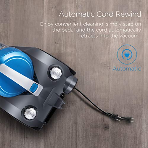 2025 Eureka WhirlWind Aspiradora Sin Bolsa, Ligera para Alfombras y Suelos Duros