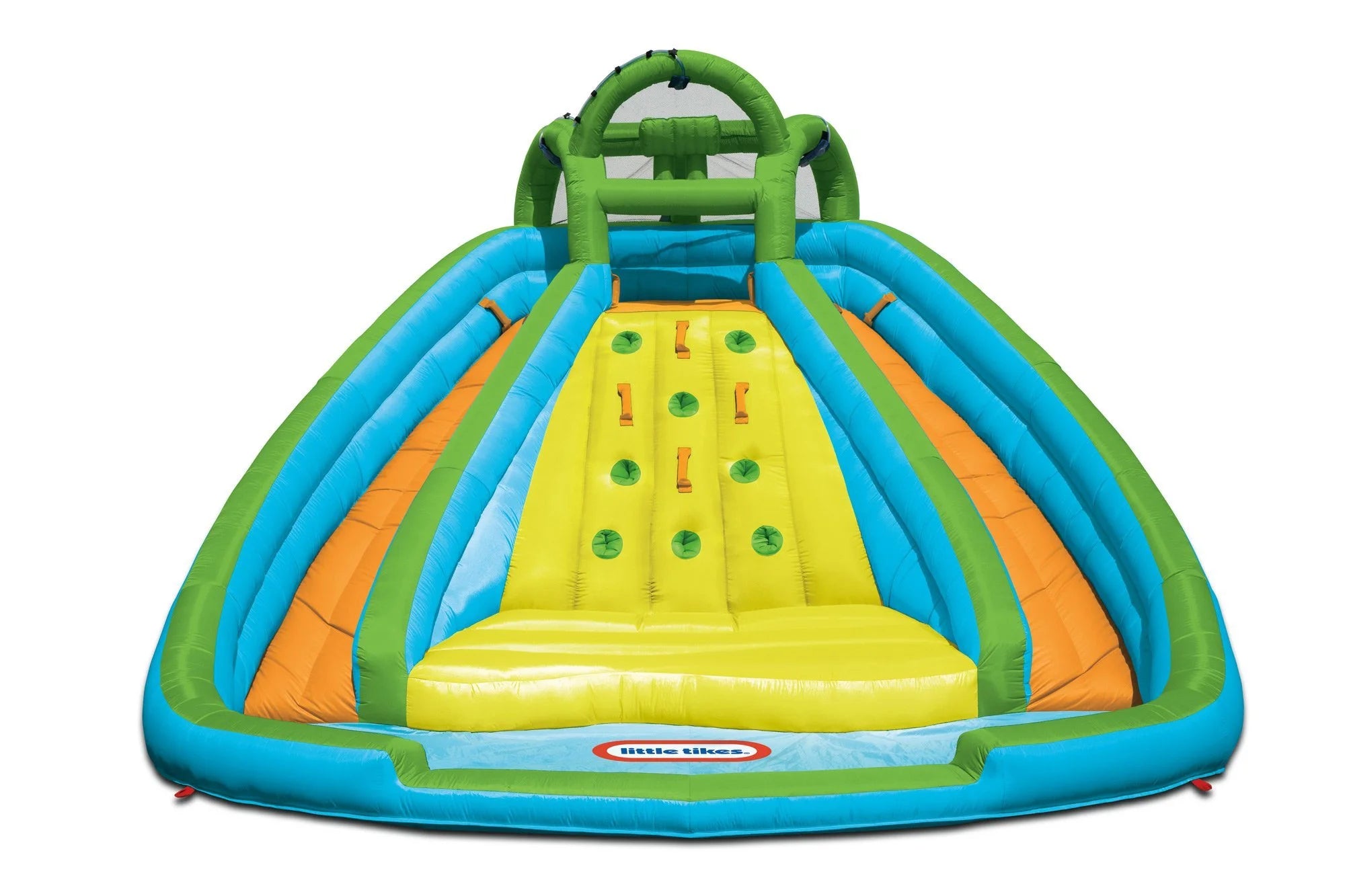 Little Tikes Rocky Mountain River Race Inflable con Tobogán y Brincolín