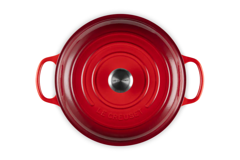 2025 Le Creuset - Cocotte Campagnard Kirschrot de 30 cm y 3.5 l