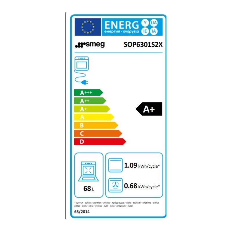 Horno Smeg Sop6301s2x Inox Vapor