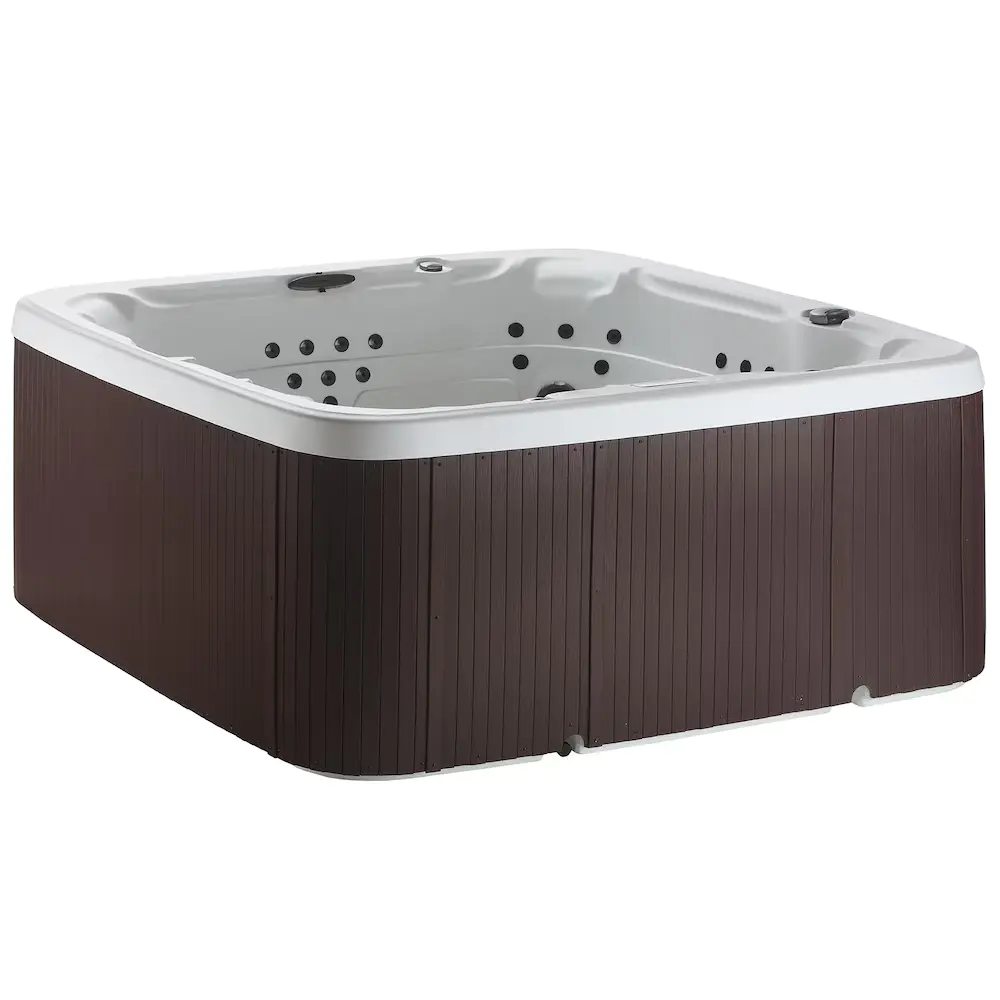 Lifesmart Spas LS700DX Spa de 230 Voltios para 7 Personas con 90 Chorros, Cuadrado, con Ozono