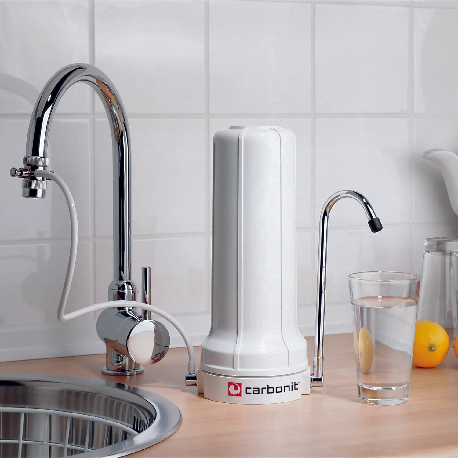 2025 SANUNO – Set económico de filtro de agua para fregadero con cartucho NFP Premium y accesorios