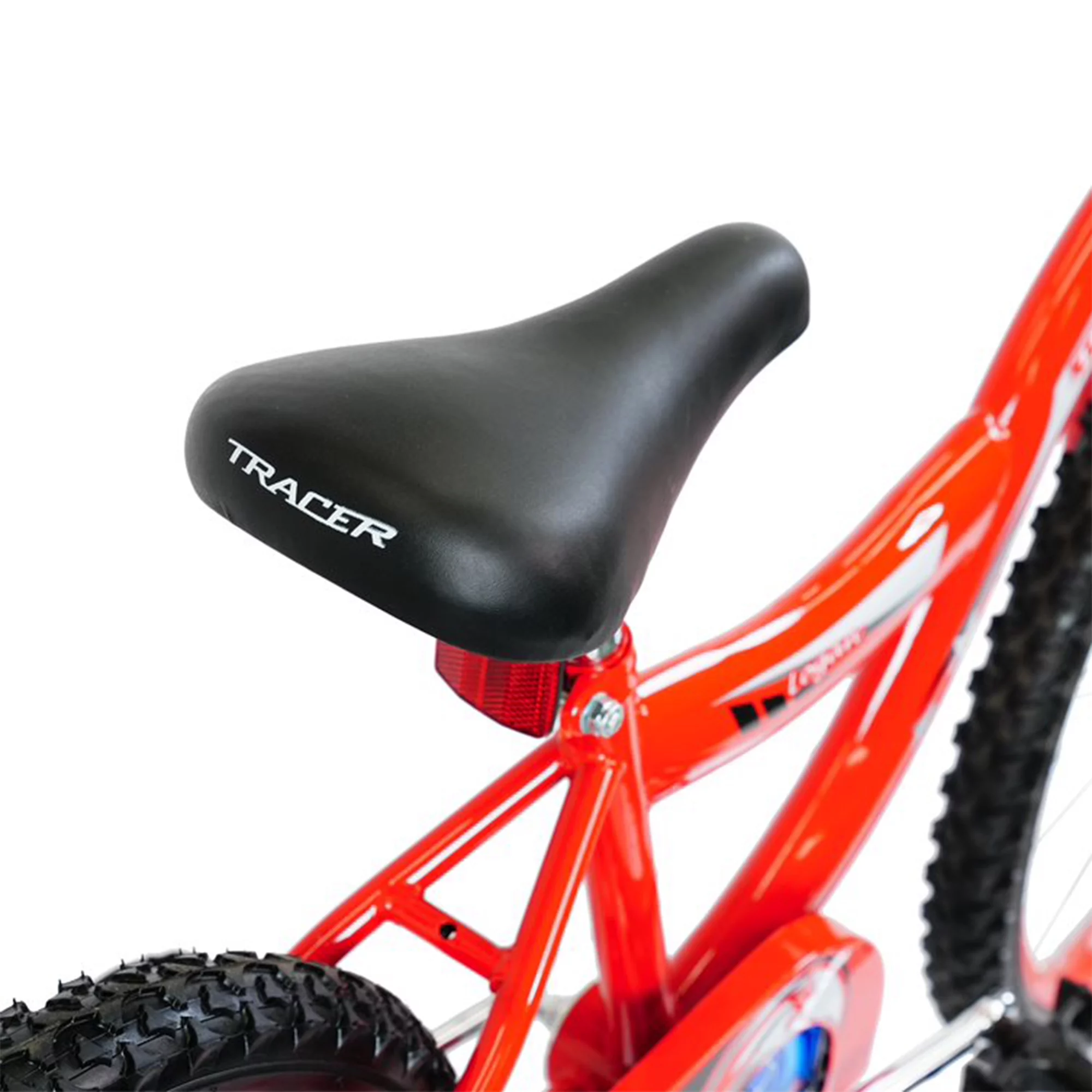 BMX de estilo libre para principiantes TRACER Logan de 20. cuadro de acero Hi-Ten. color rojo