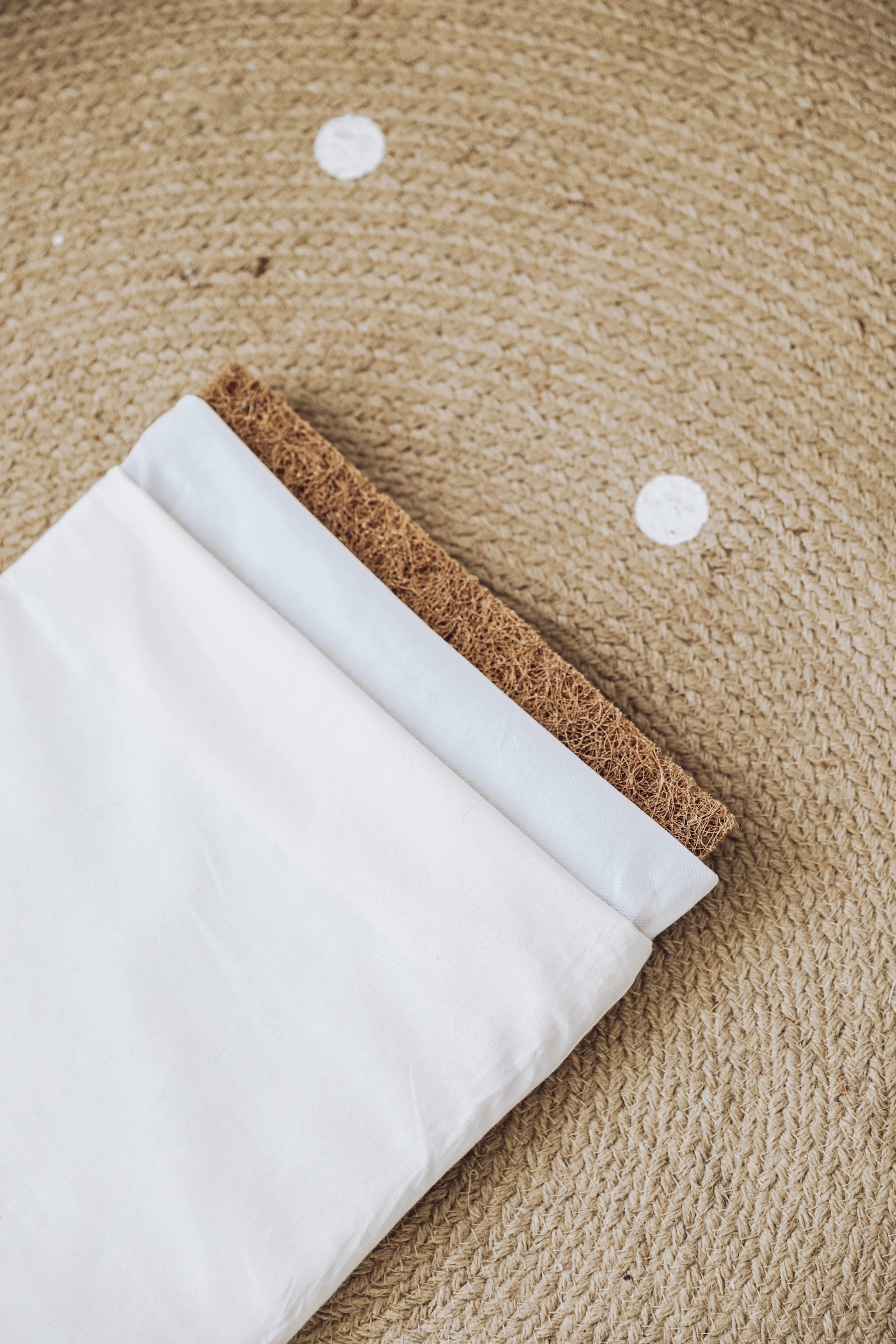 Inserto de coco para la hamaca