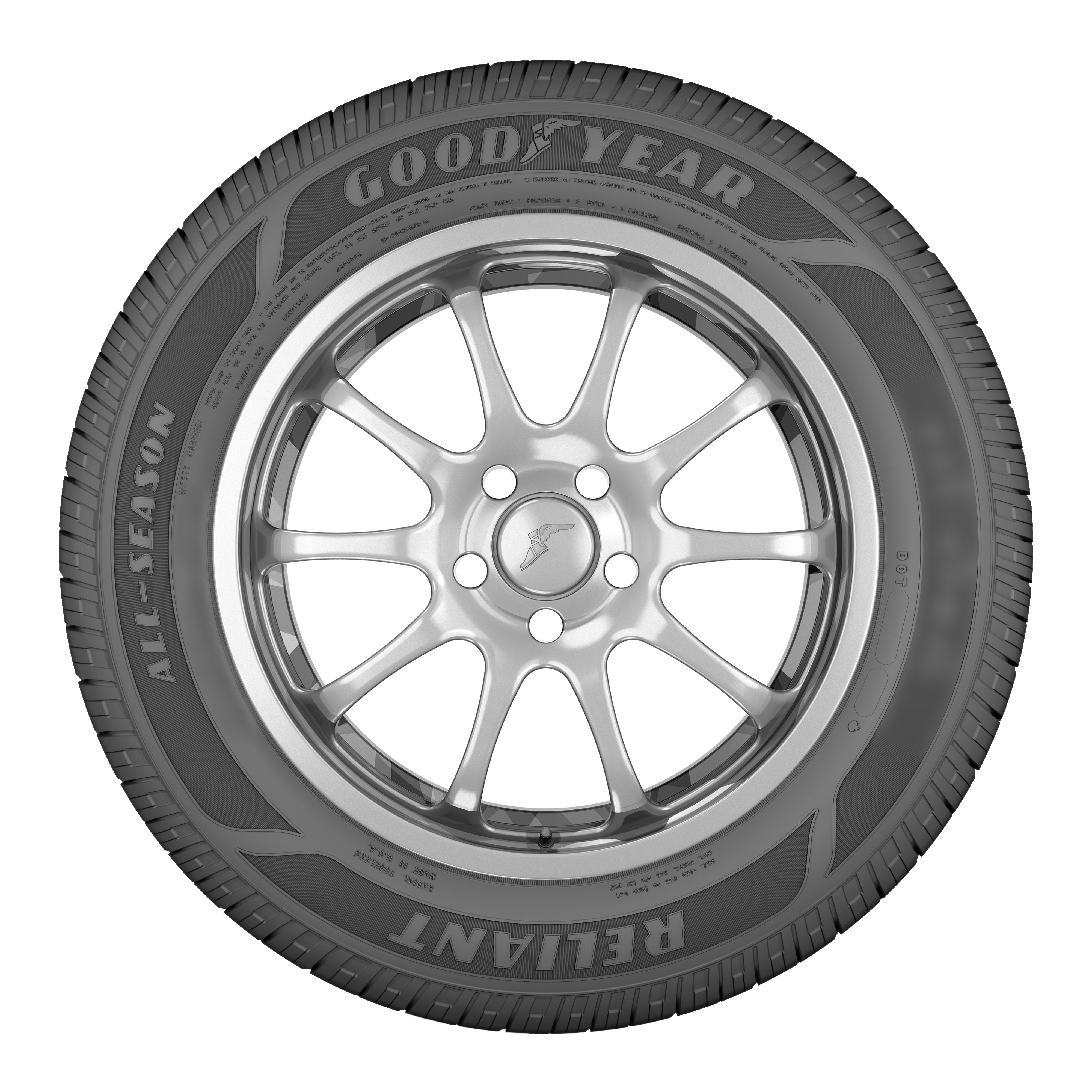 2025 Neumático para Todas las Estaciones Goodyear Reliant 225/60R16 98H