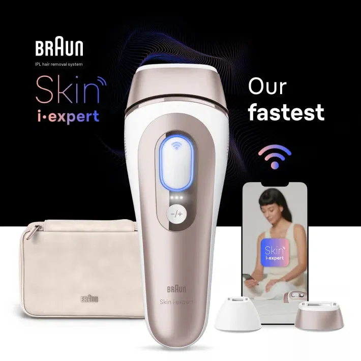 2025 Braun Skin i-expert PL7147 Depiladora IPL con Cable – El Primer Sistema IPL Inteligente del Mundo