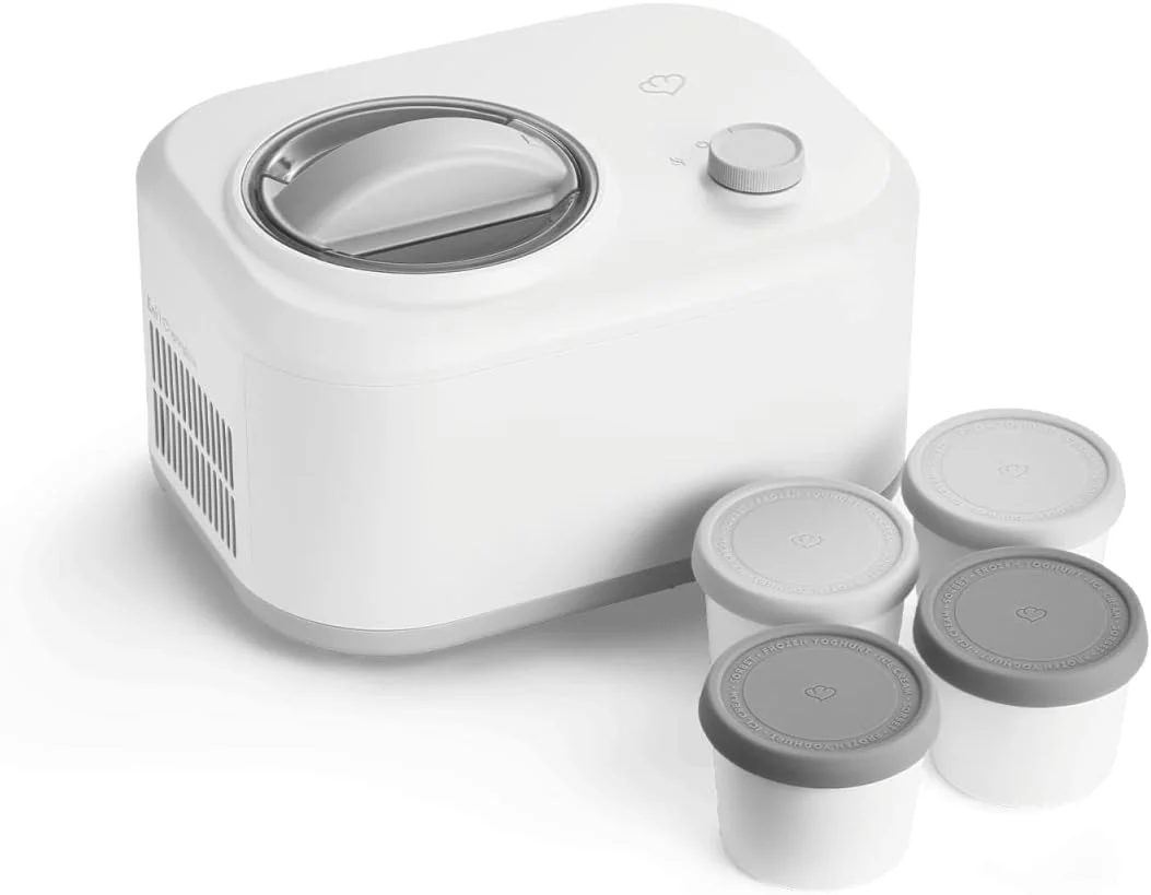 2025 Máquina de helados Eni 1.0 litro – Blanca