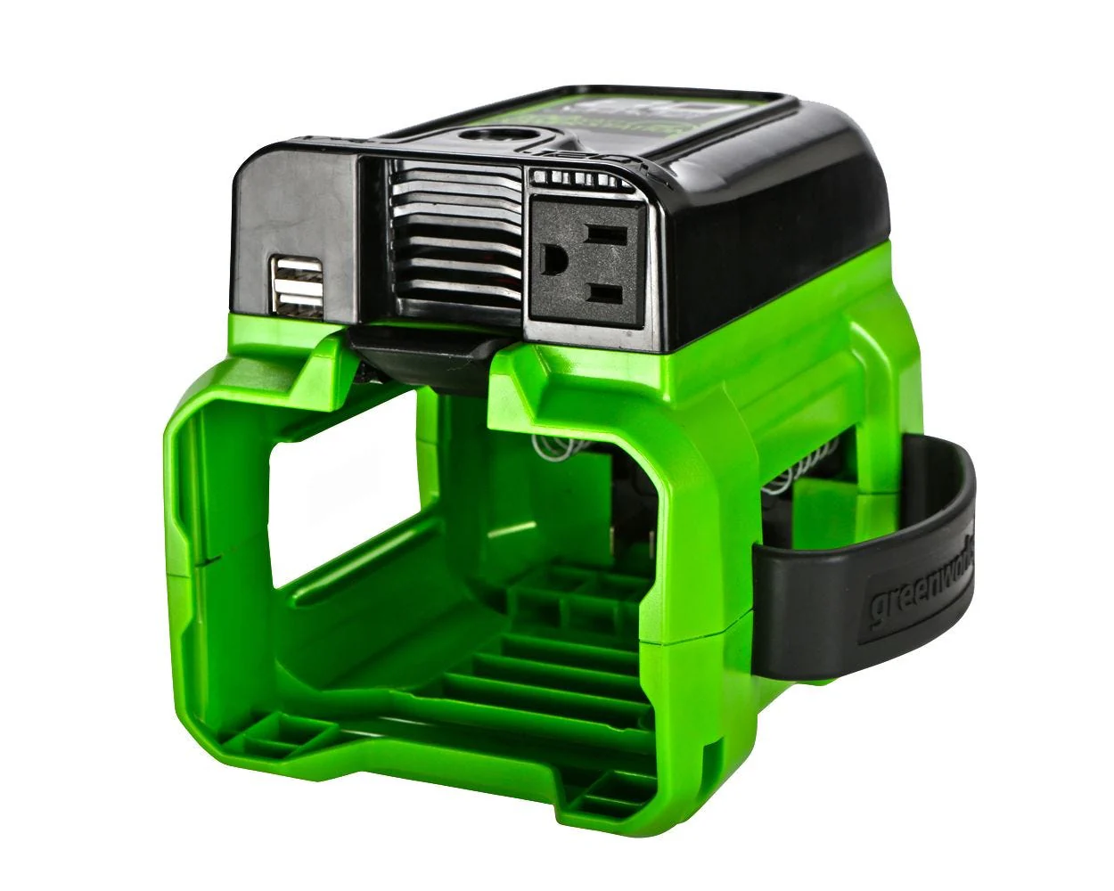 2025 Inversor de energía inalámbrico 80V 300W con batería de 2Ah y cargador