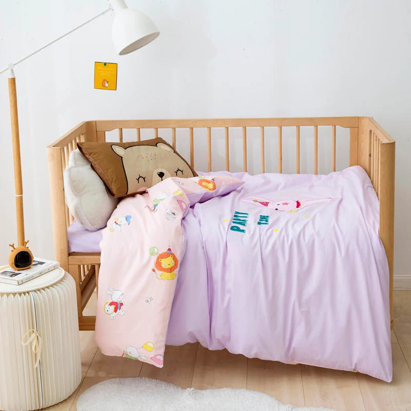 Kit de Bordado de Parche de Algodón Conejito Mágico