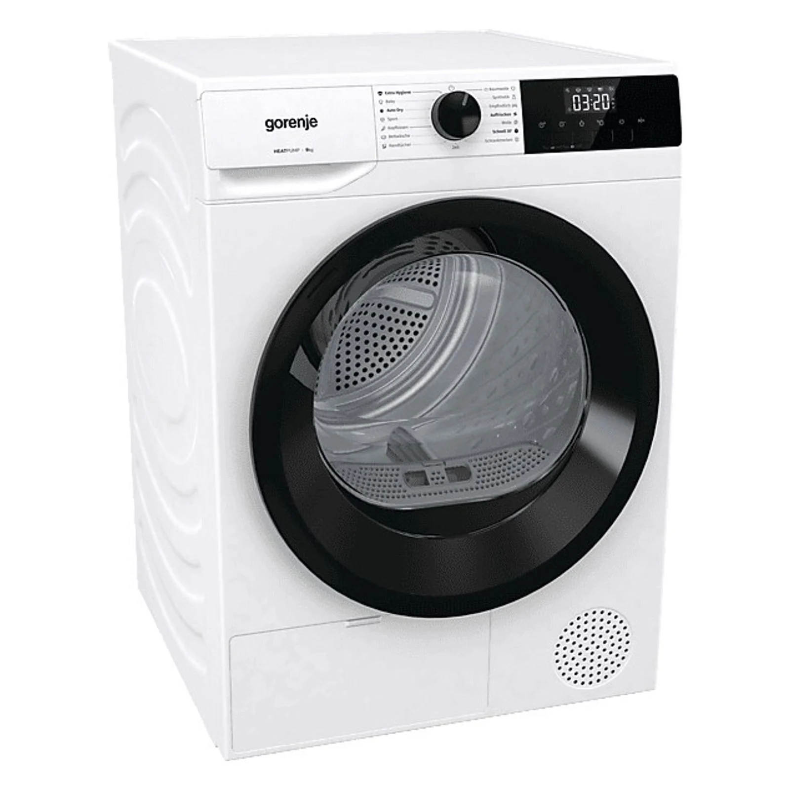 2025 Secadora de bomba de calor GORENJE DHNE 93/DE 9 kg A+++ blanco