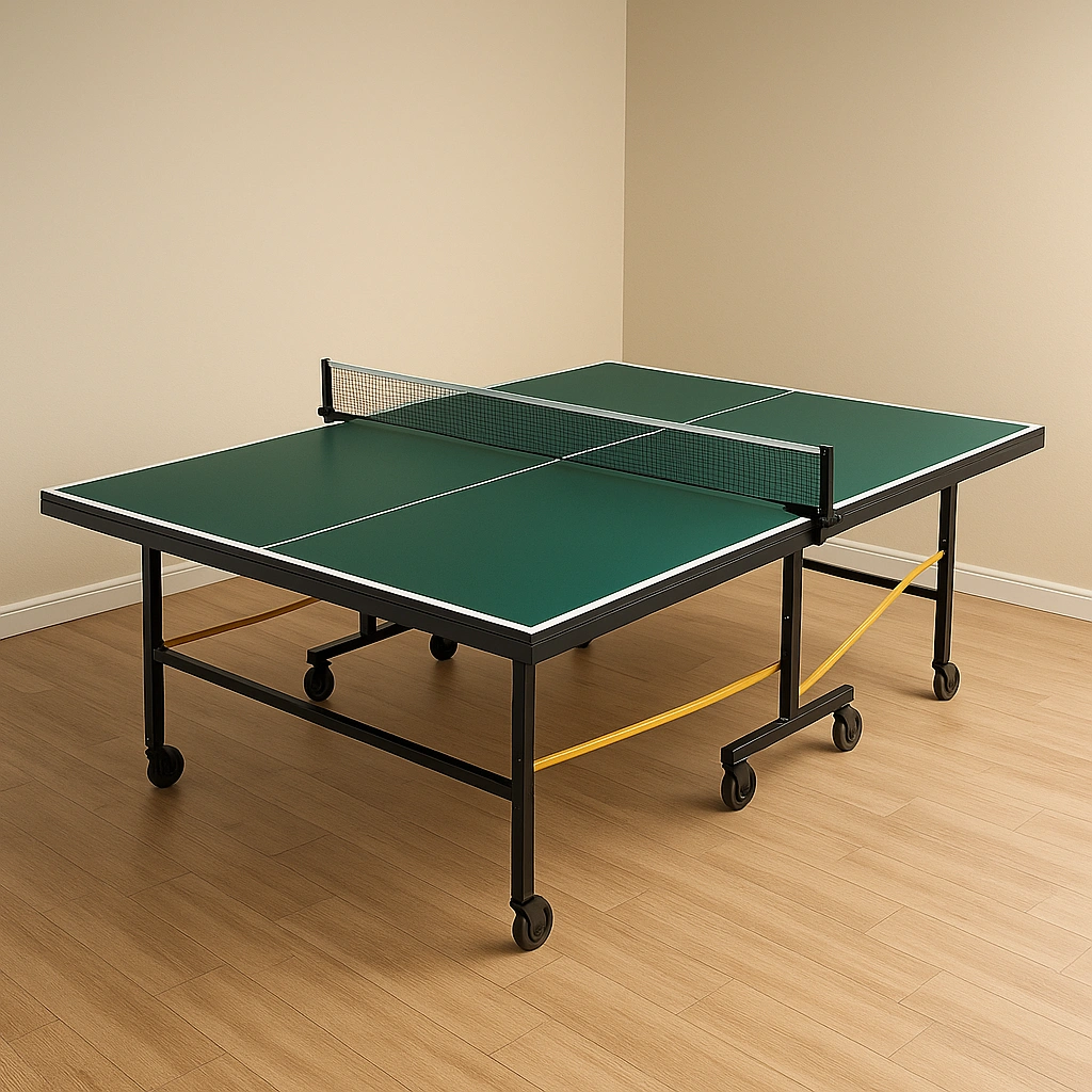 Mueble Mesa de ping pong Verde Acero Interior/Exterior 274x152.5x76 cm
