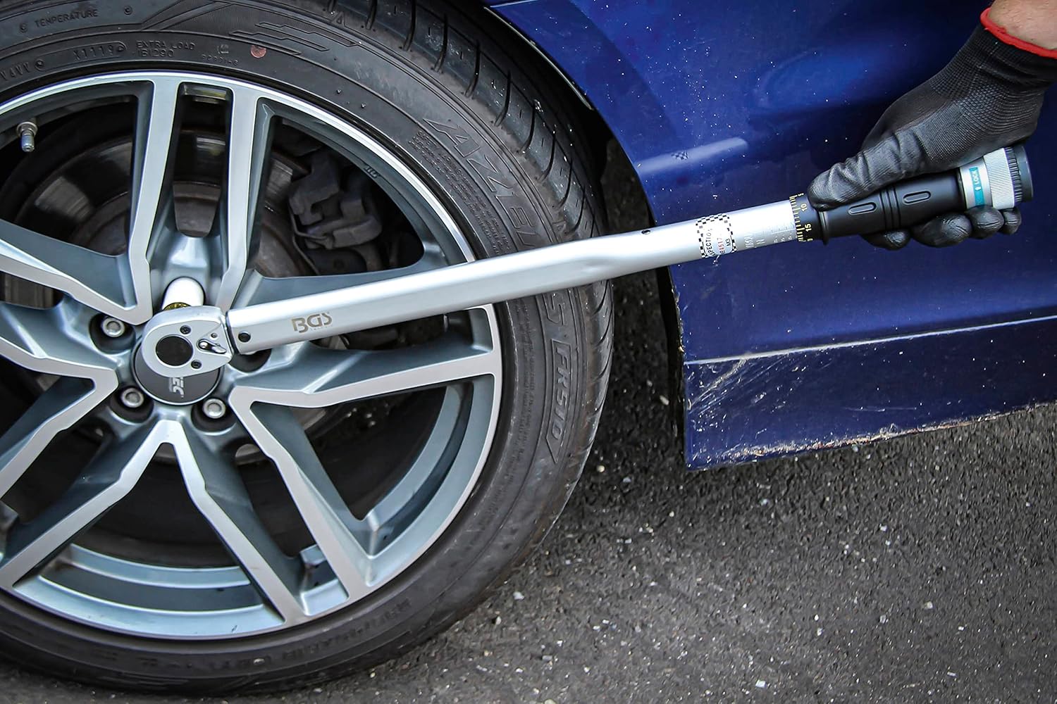 BGS 9927 | Juego para el servicio de cambio de ruedas | 7 piezas