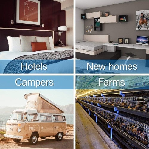 Generador de Ozono LEONEBEBE 110V Máquina de Desinfección por Ozono Purificador de Aire Tipo de Larga Vida con Temporizador Envío por DHL (2000 mg)