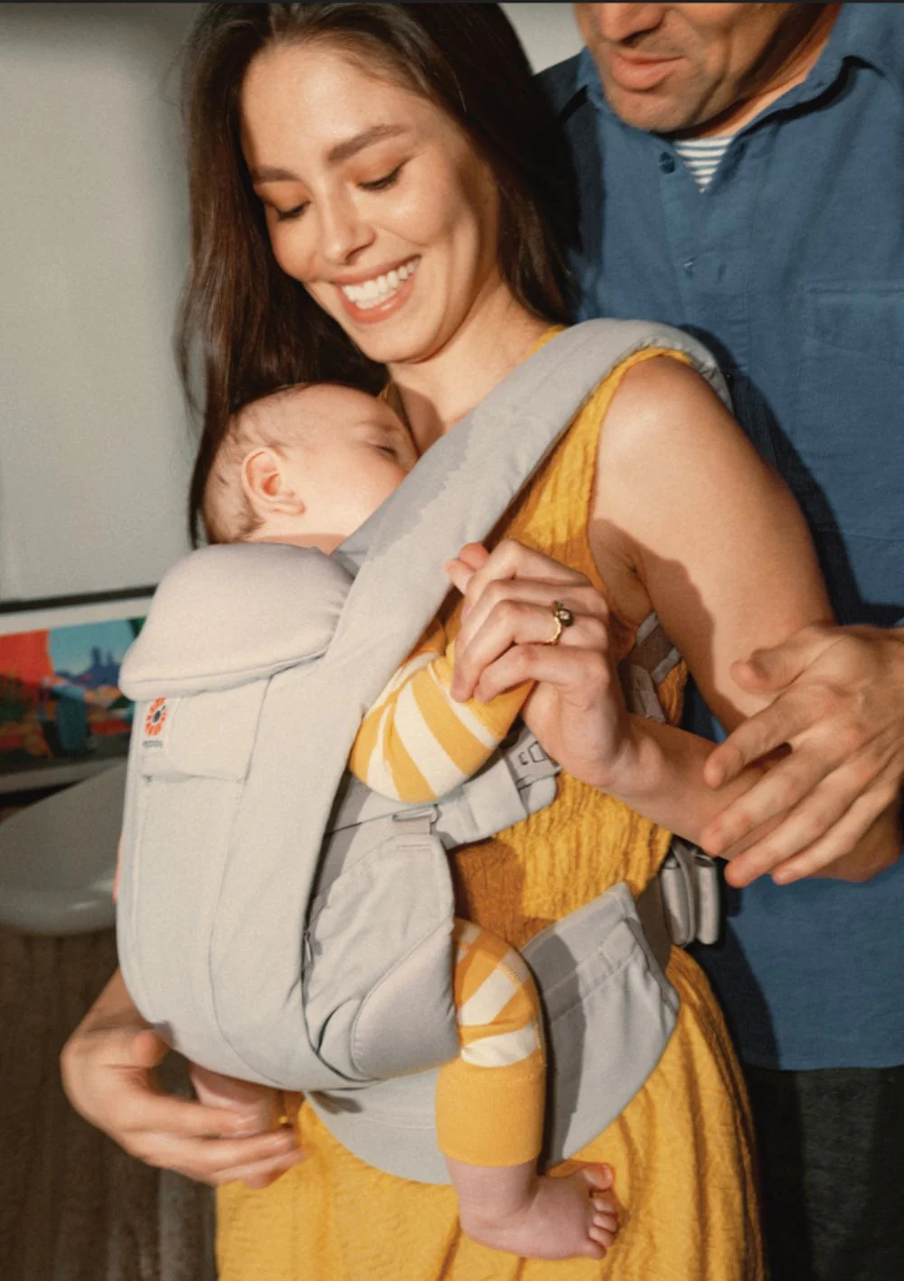 2025 Portabebés 'Omni Deluxe' Mesh Gris Perla