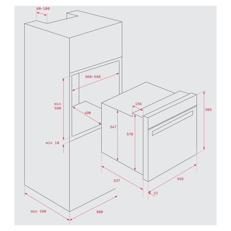 Horno Pirolítico Teka Hsb620p 70 L 3552w A+