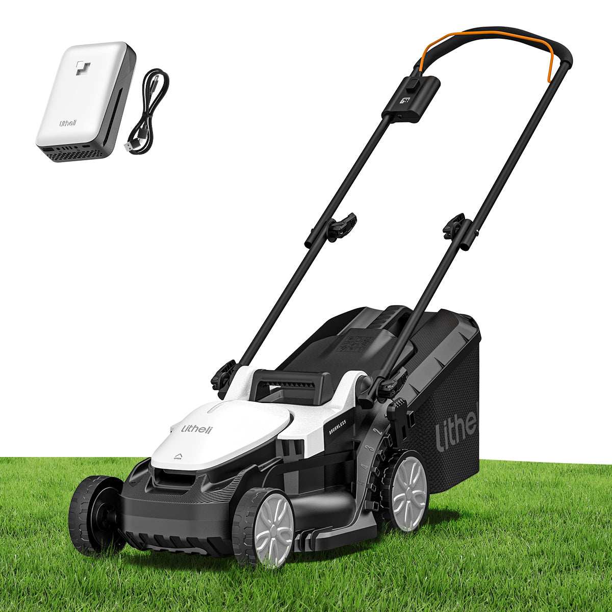 2025 Cortacésped inalámbrico U20 33 cm 20V con opciones de motor brushless o con escobillas y baterías de 4.0 Ah