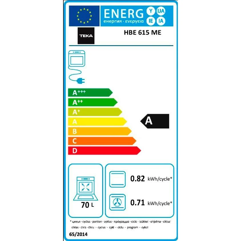 Horno Multifunción Teka HBE615