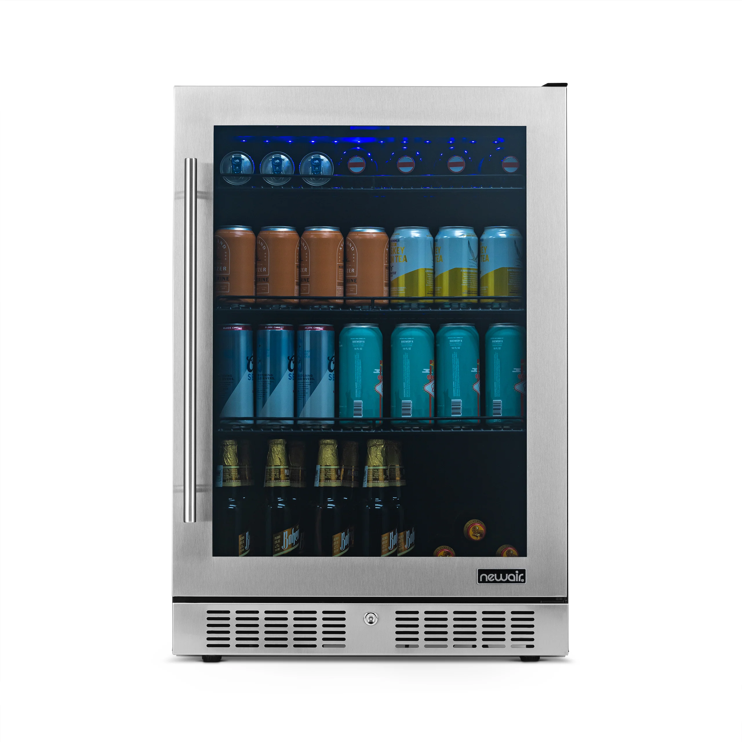 2025 Newair® Refrigerador de Bebidas Empotrable en Acero Inoxidable – 224 Latas – 24