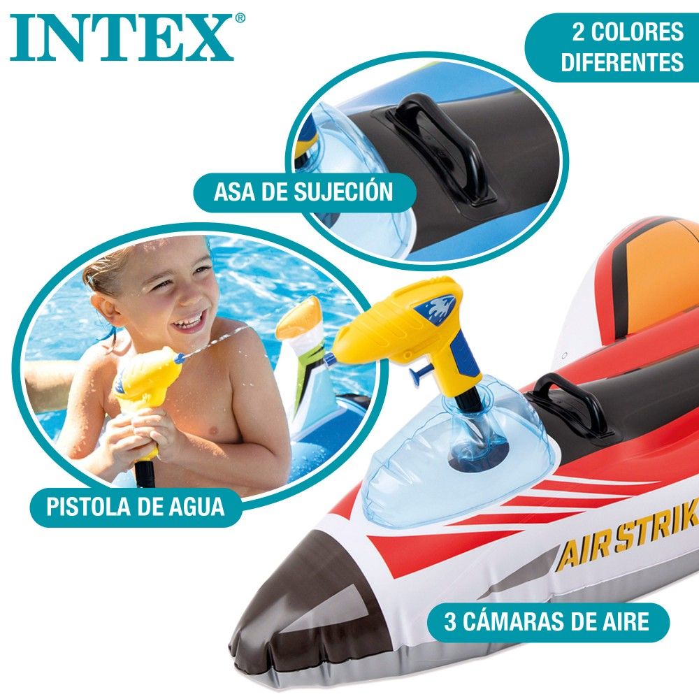 Avión Hinchable Para Niño Intex